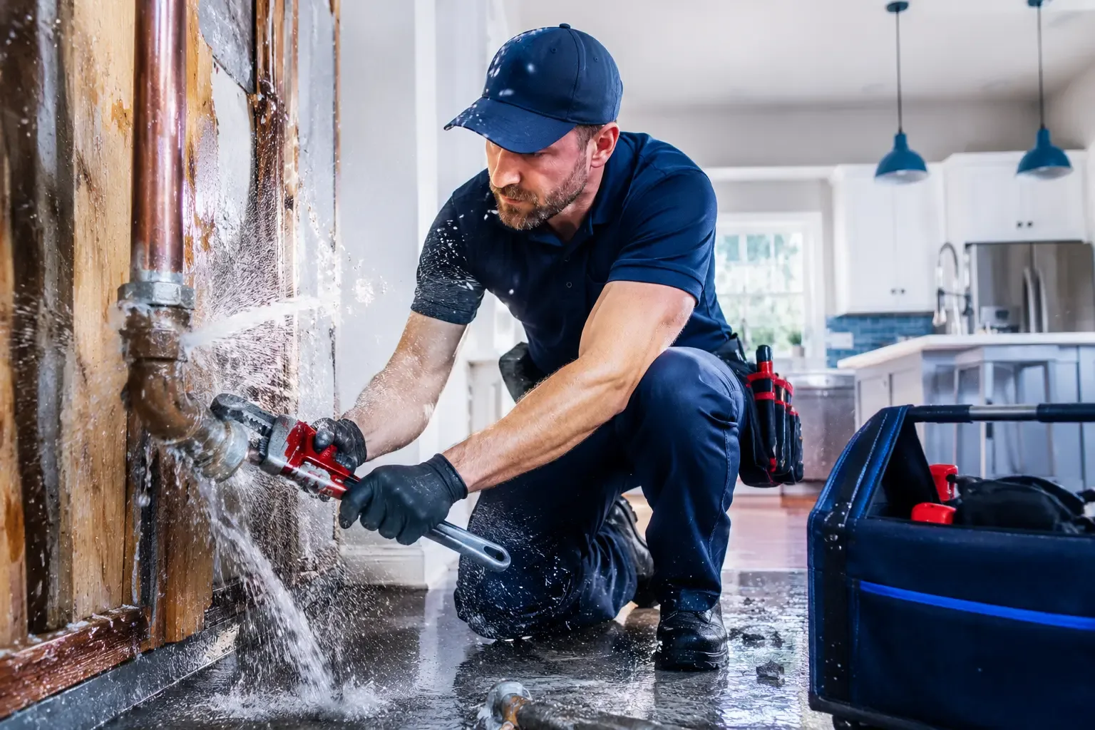 Local emergency pipe repair professionals in Maryland Line, MD
